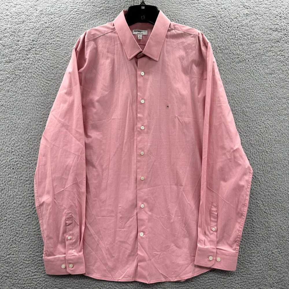 Express EXPRESS 1MX Shirt Mens XL Button Up Long … - image 1