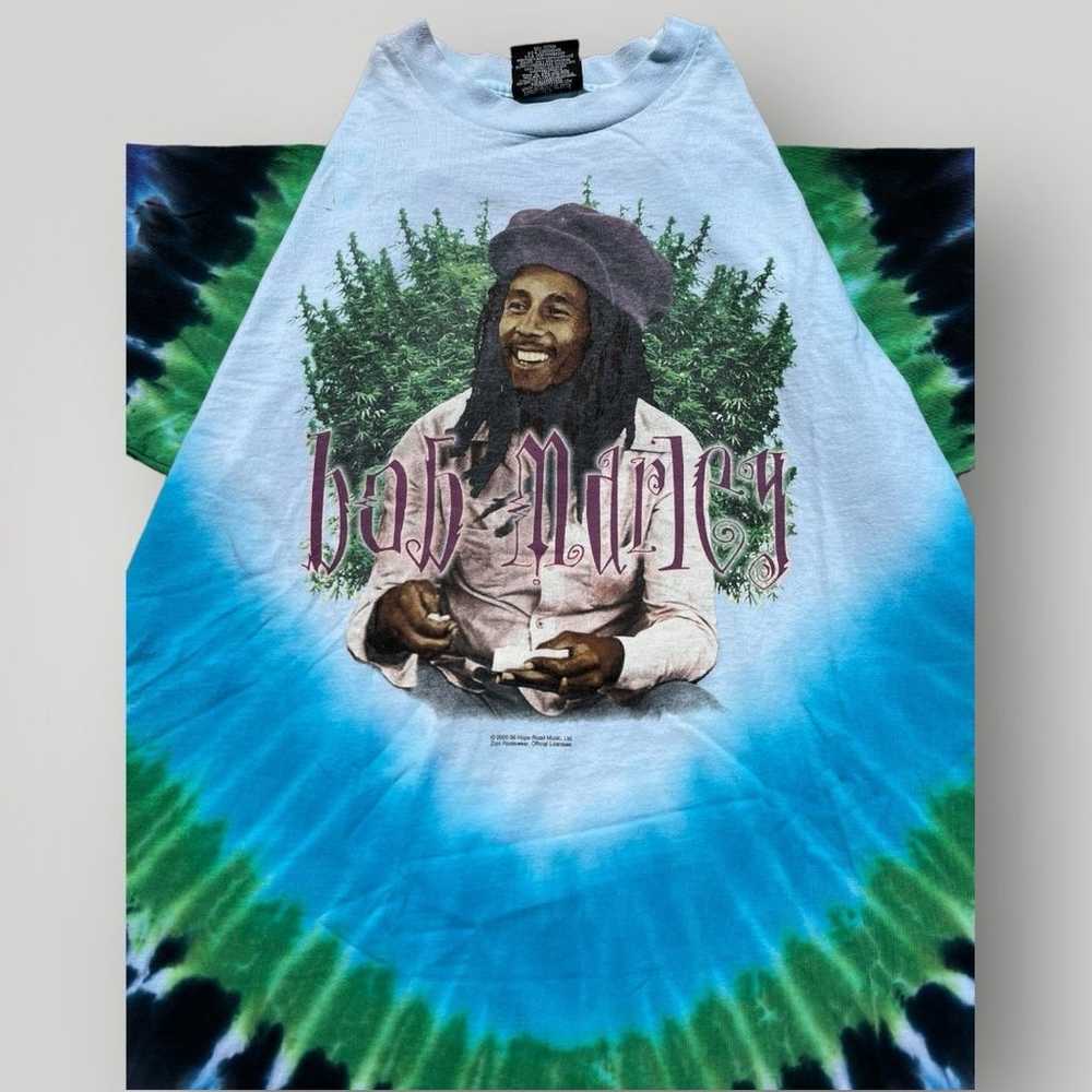 Vintage Y2K 2000’s Bob Marley Zion Rootswear Rast… - image 3