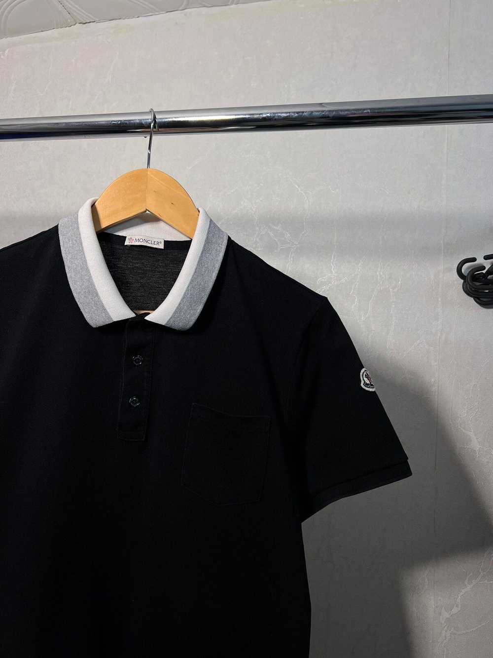 Luxury × Moncler Moncler Maglia Polo Manica Corts - image 3