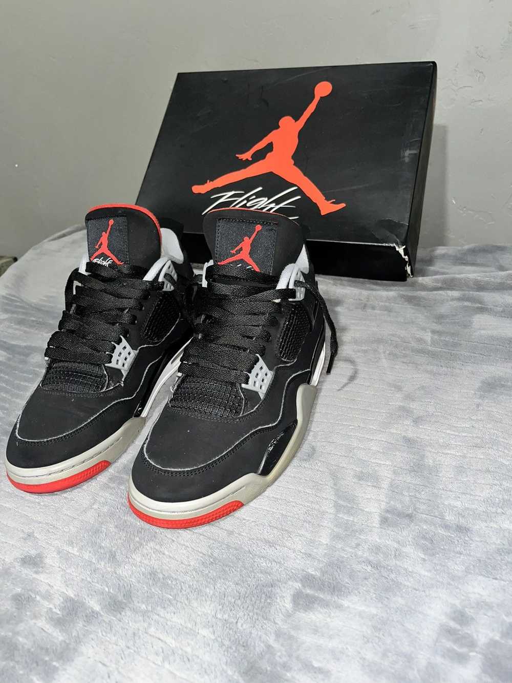 Jordan Brand × Nike Air Jordan retro 4 bred - image 8
