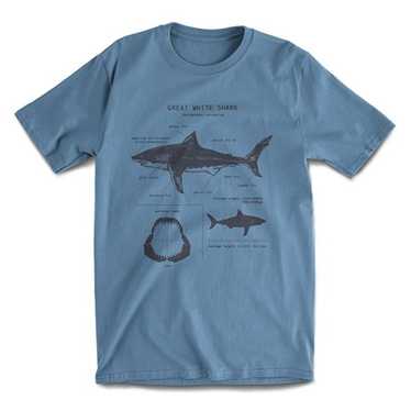 Great White Shark Anatomy T-shirt, Shark Shirt - image 1