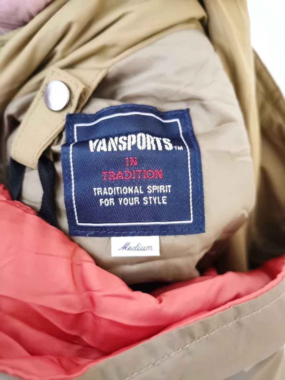 Japanese Brand - VANSPORT Light Jacket cold weath… - image 5
