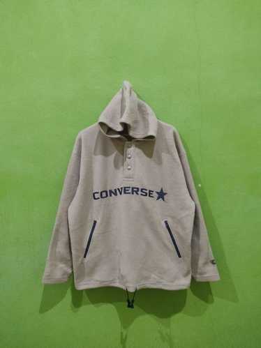 Vintage - Vintage Converse Big Logo Fleece Jacket - image 1