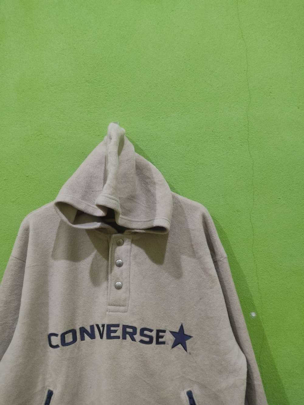 Vintage - Vintage Converse Big Logo Fleece Jacket - image 2