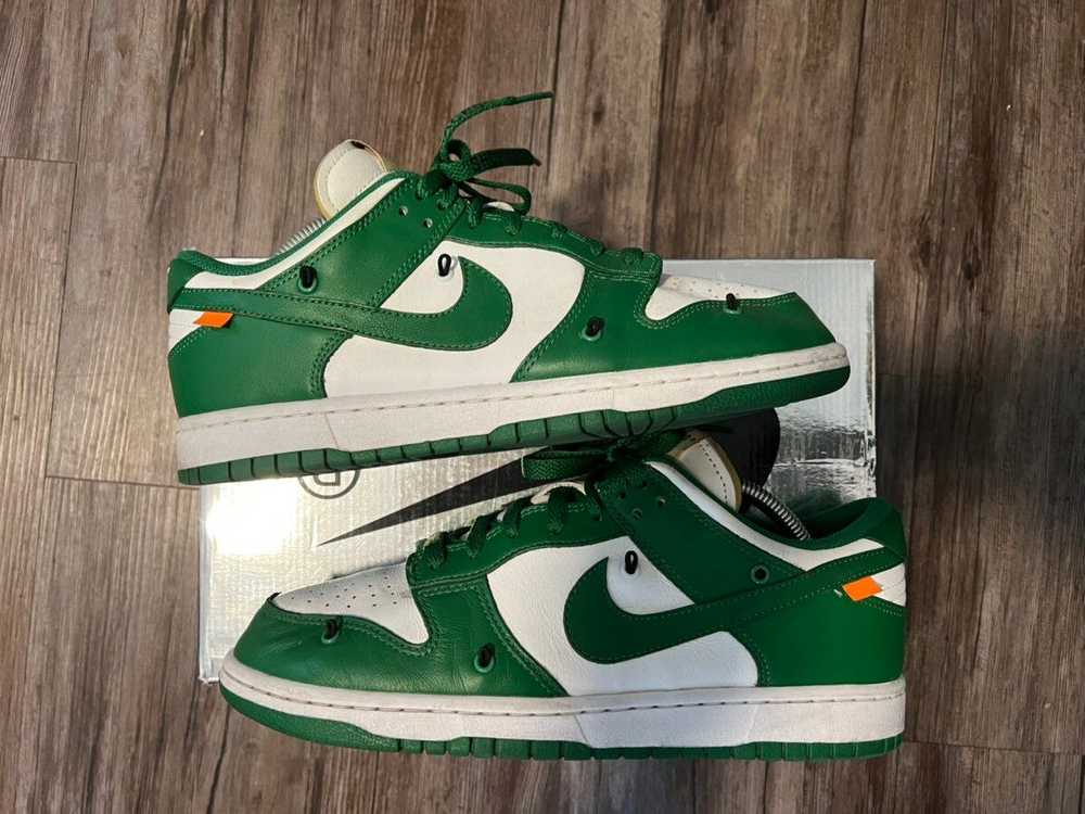 Nike × Off-White Nike Dunk Low Off-White Pine Gre… - image 6