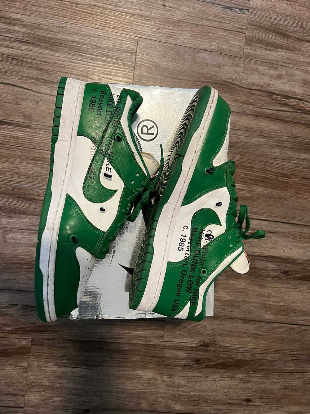 Nike × Off-White Nike Dunk Low Off-White Pine Gre… - image 7