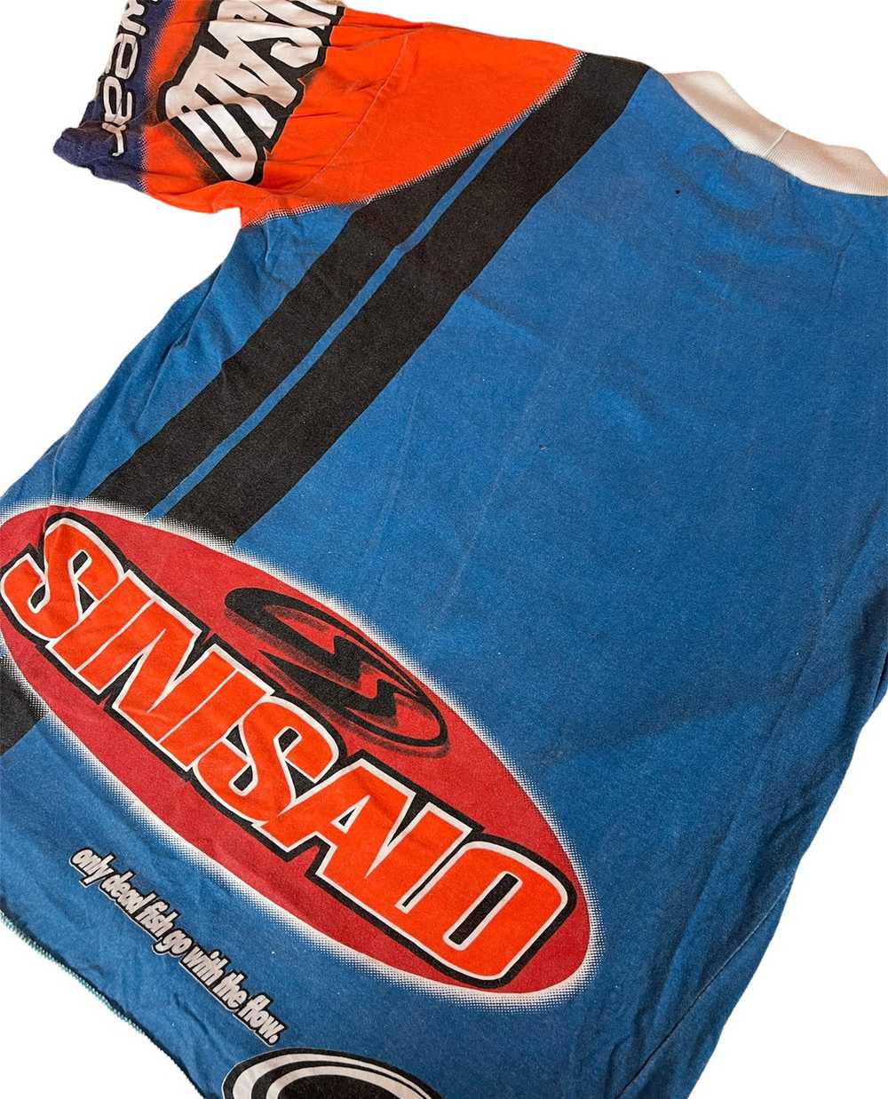 Vintage - Vintage Sinisalo Racing Shirt /Nice des… - image 4