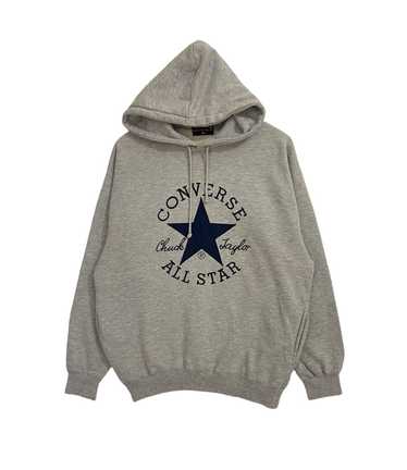 Vintage - converse hoodie embroidered logo - image 1