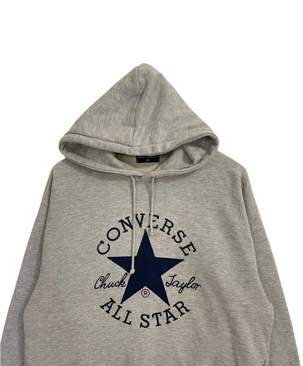 Vintage - converse hoodie embroidered logo - image 3