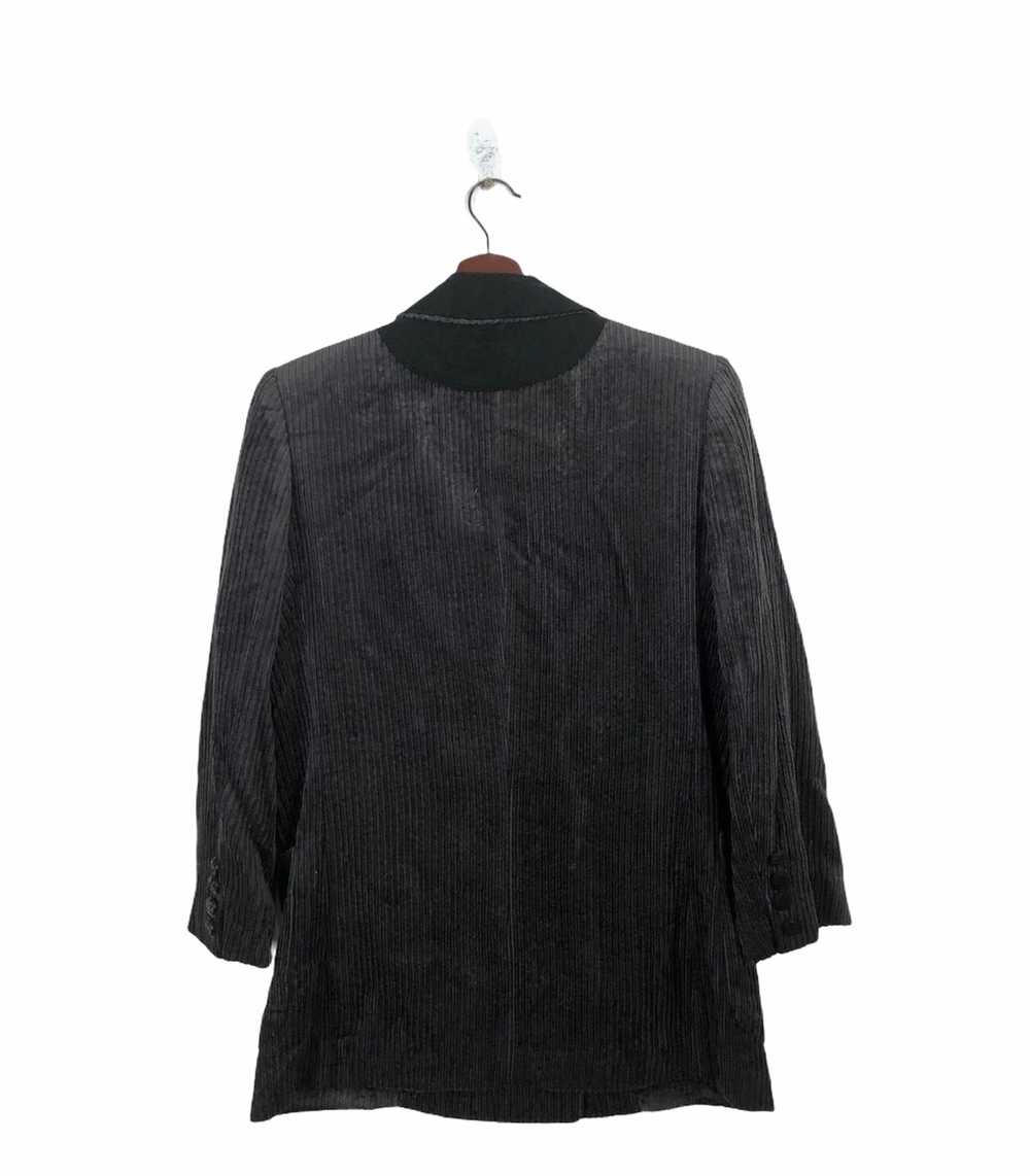 Vintage - La Moda Goji Black Corduroy Coat - image 3