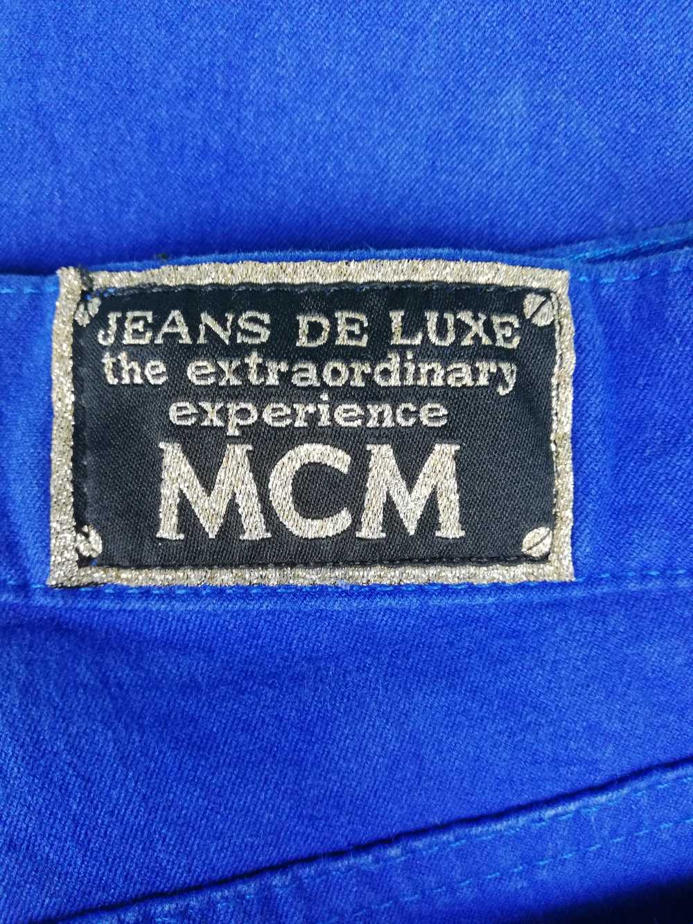 Denime - 🔥🔥Authentic 90's MCM Embroidery Denime… - image 8