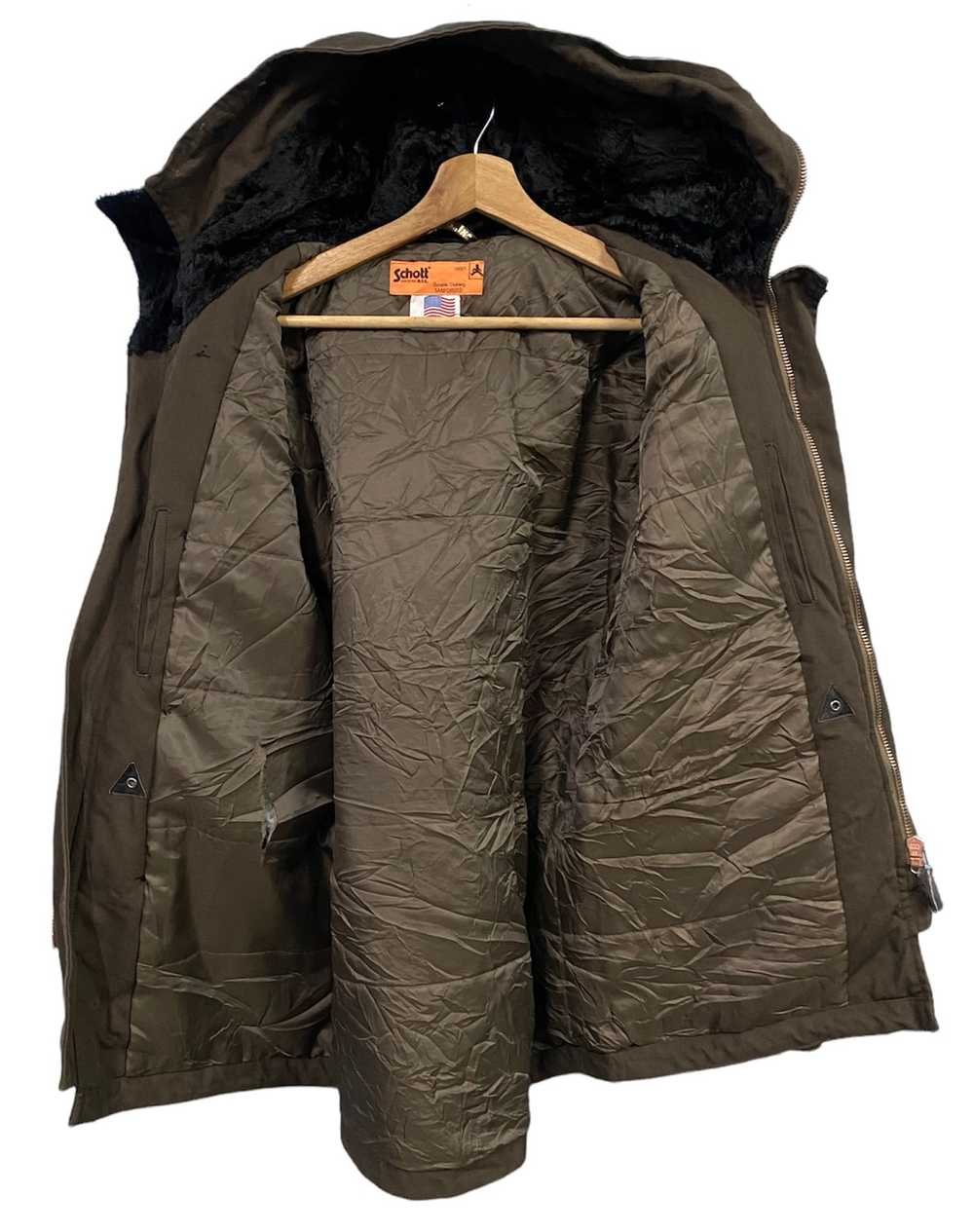 Schott Rare🔥🔥 SCHOOT Duck Canvas Parkas - image 3