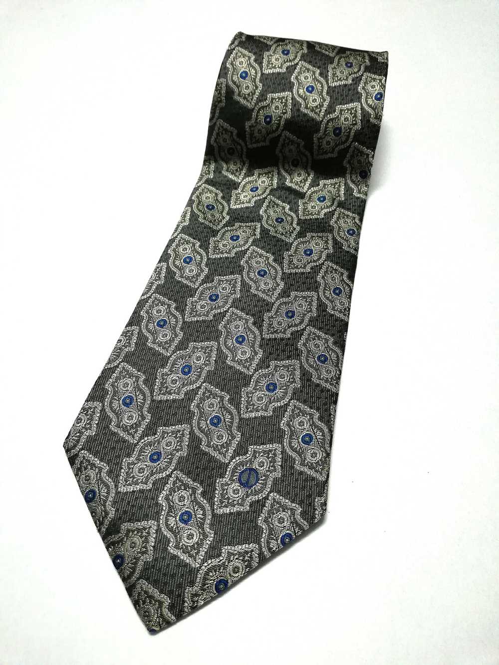Alfred Dunhill - Vintage Dunhill Necktie Geometri… - image 1