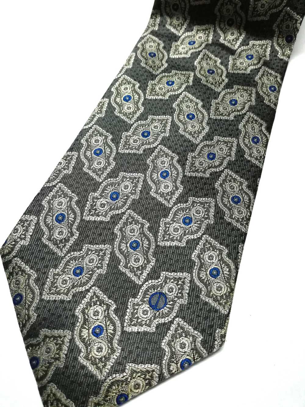 Alfred Dunhill - Vintage Dunhill Necktie Geometri… - image 3