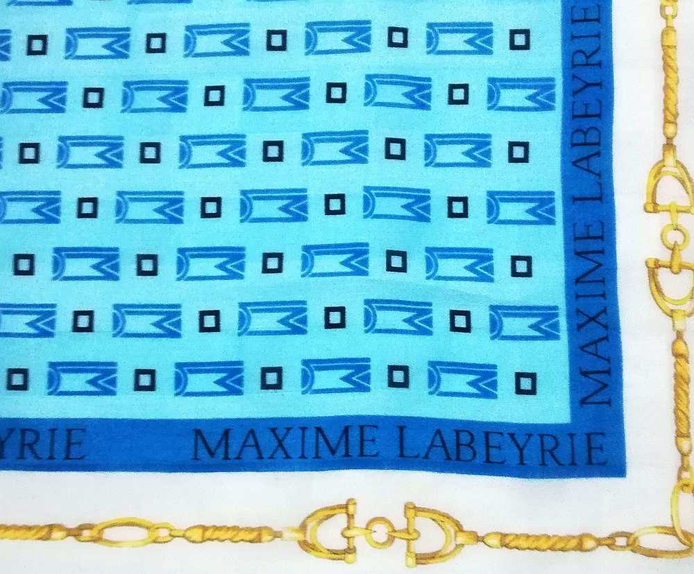 Luxury - Maxime Labeyril Paris Blue Bandana Handk… - image 6