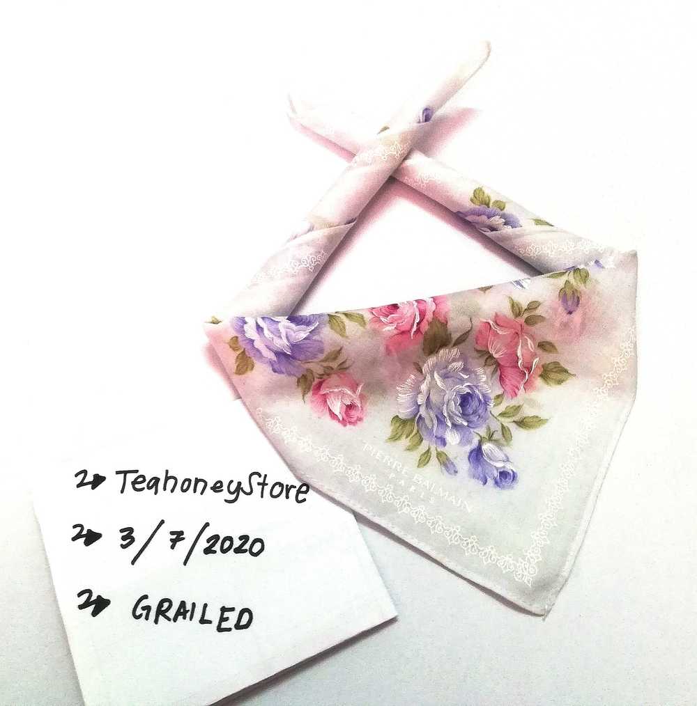 🔥LAST DROP🔥Pierre Balmain Bandana/Handkerchief … - image 7