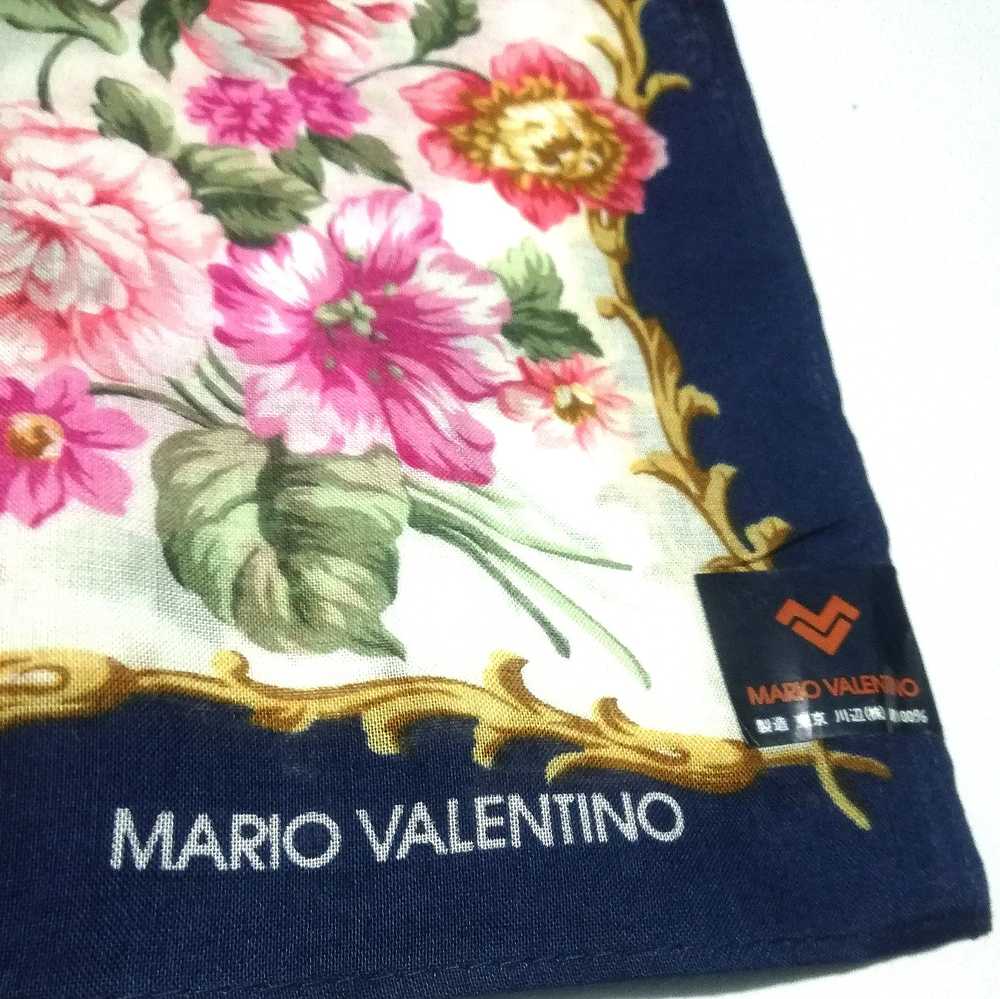Vintage - Mario valentino Floral Design bandana h… - image 3