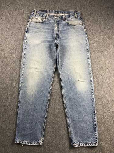 Vintage - Vintage 90s Levis 550 Faded Blue Jeans