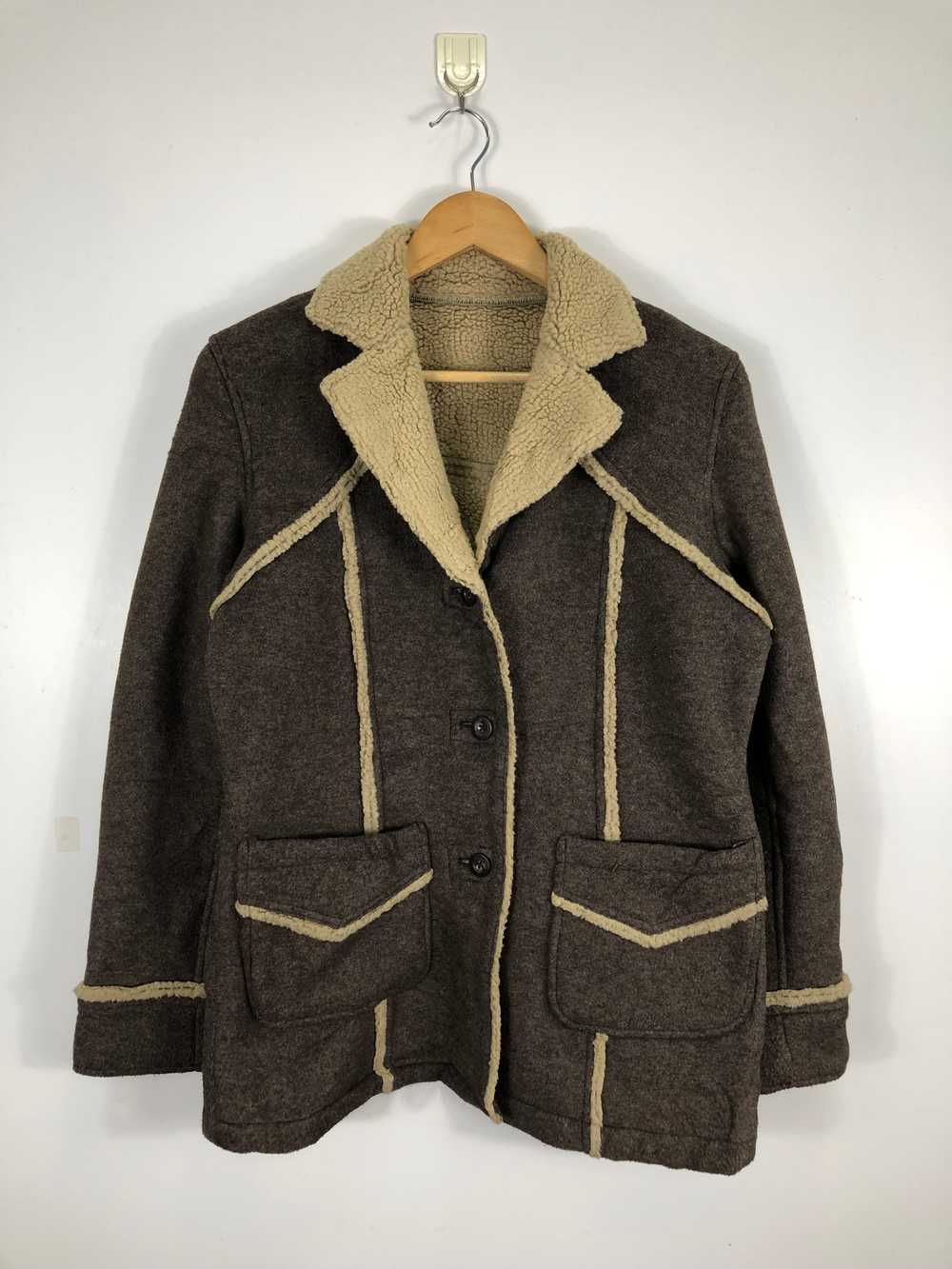 Vintage - Vintage Japanese Brand Sherpa Jacket - image 2