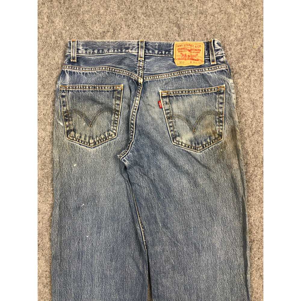 Vintage - Vintage Levis 550 Relaxed Fit Blue Denim - image 4