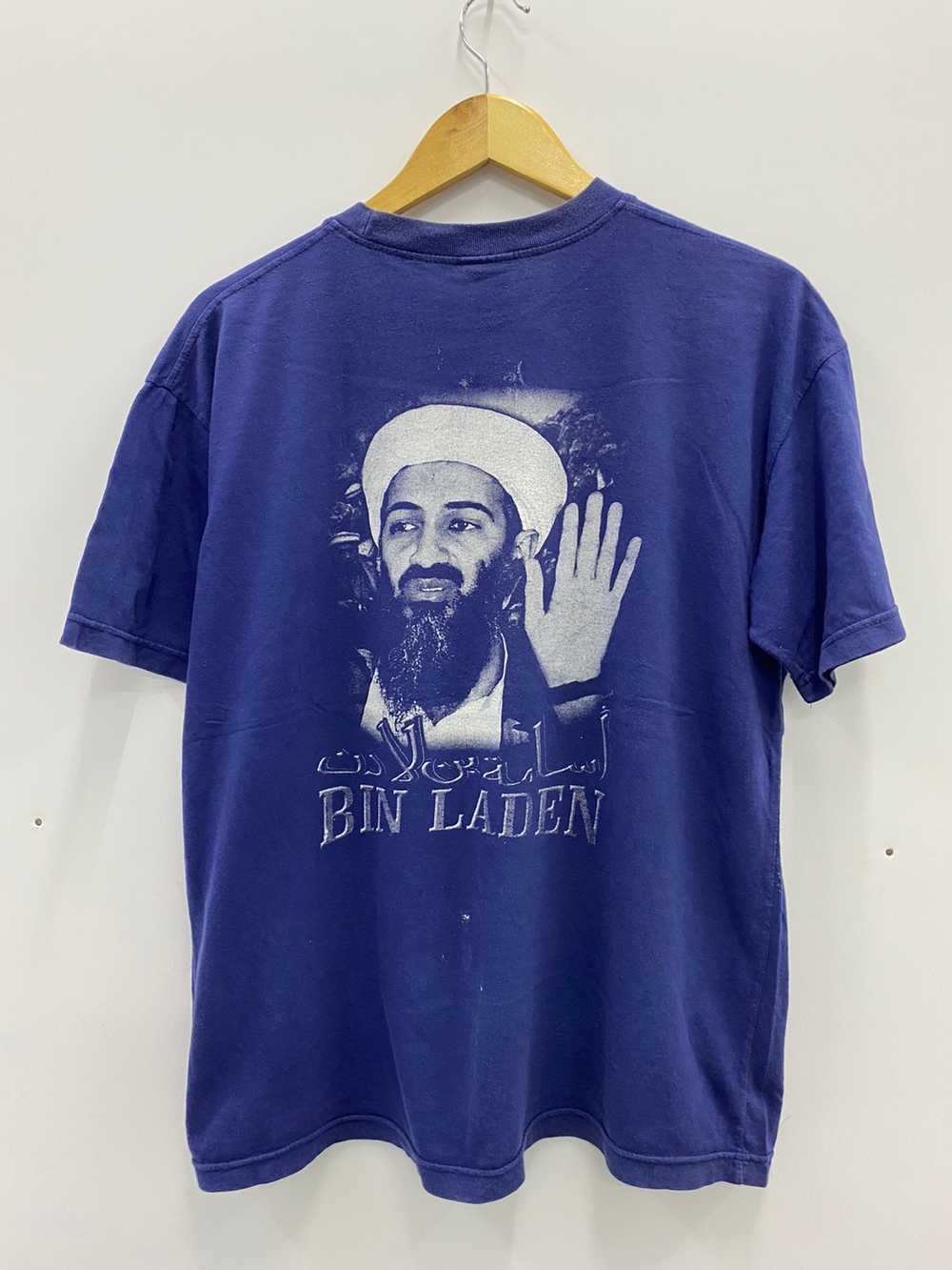 Vintage - Vintage Osama Bin Laden Bootleg Tshirt - image 4