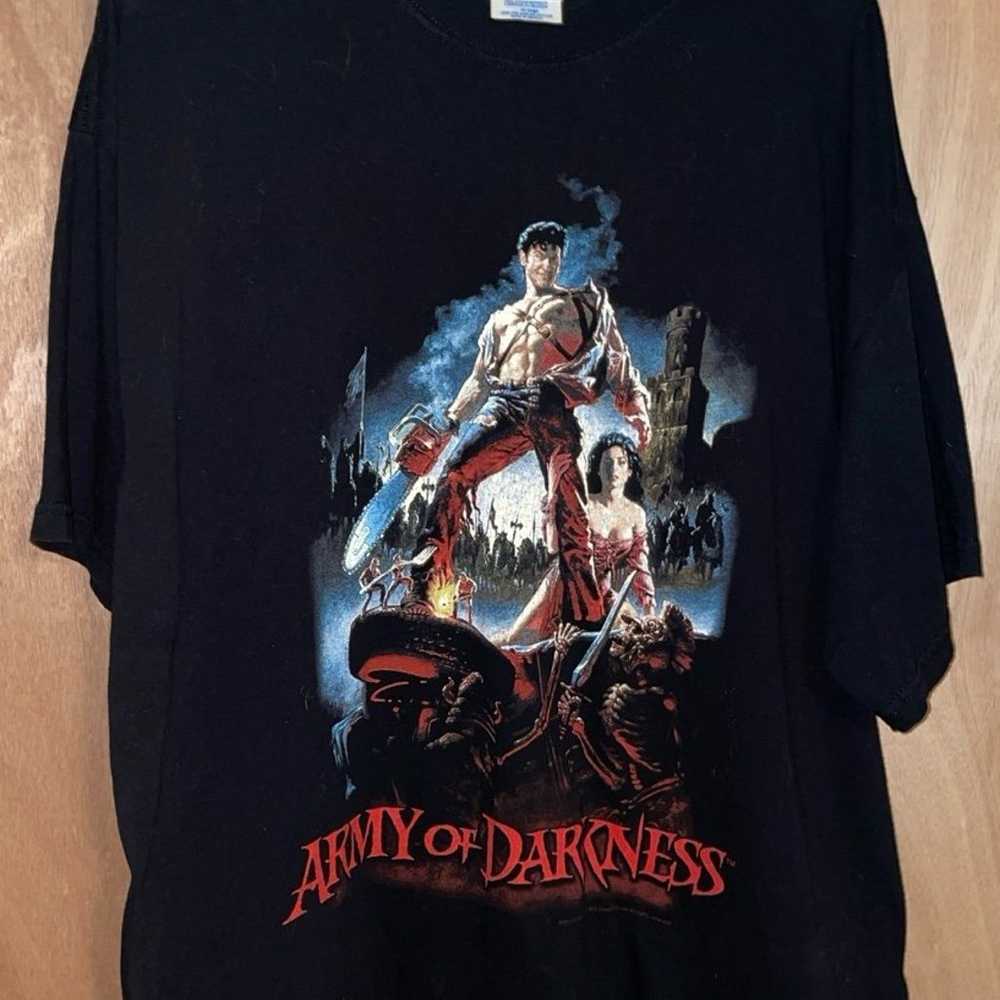 Army of Darkness Shirt 1993 EX condition 2XL - image 1