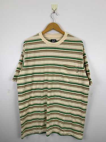 Vintage - Vintage Stussy Stripe T Shirt