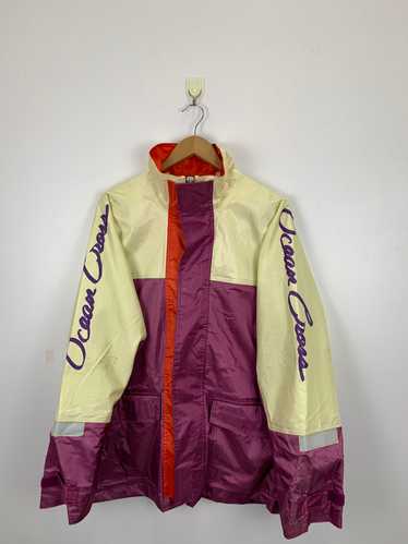 Vintage - Vintage Ocean Cross Zipper Ski Jacket
