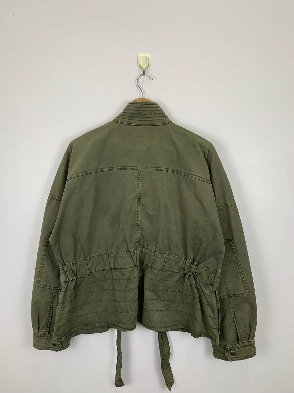 Vintage - Vintage Gap Multipocket Denim Military … - image 7