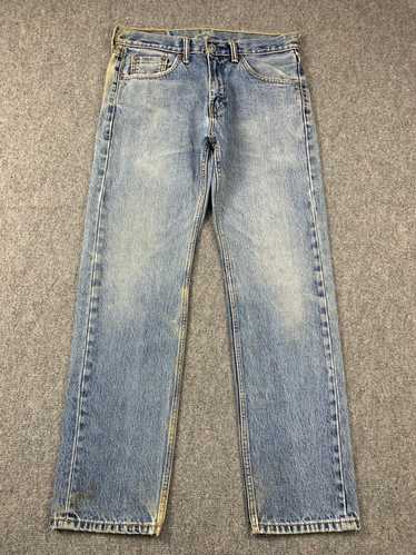 Vintage - Vintage Levis 505 Faded Blue Jeans