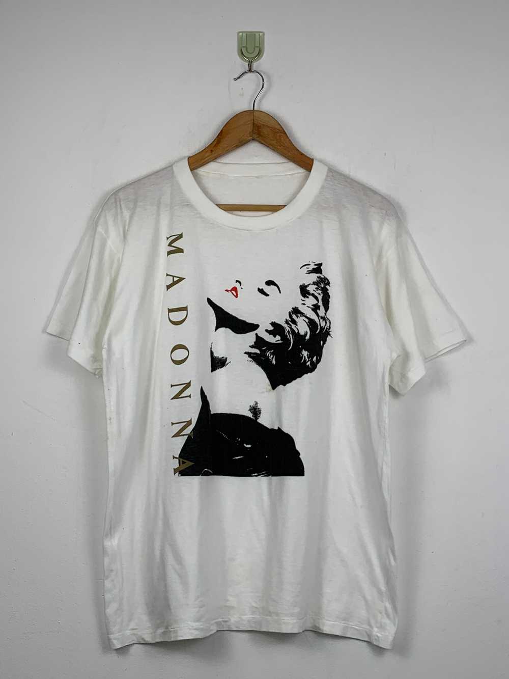 Vintage - Vintage 90s Madonna Paper Thin T Shirt - image 1