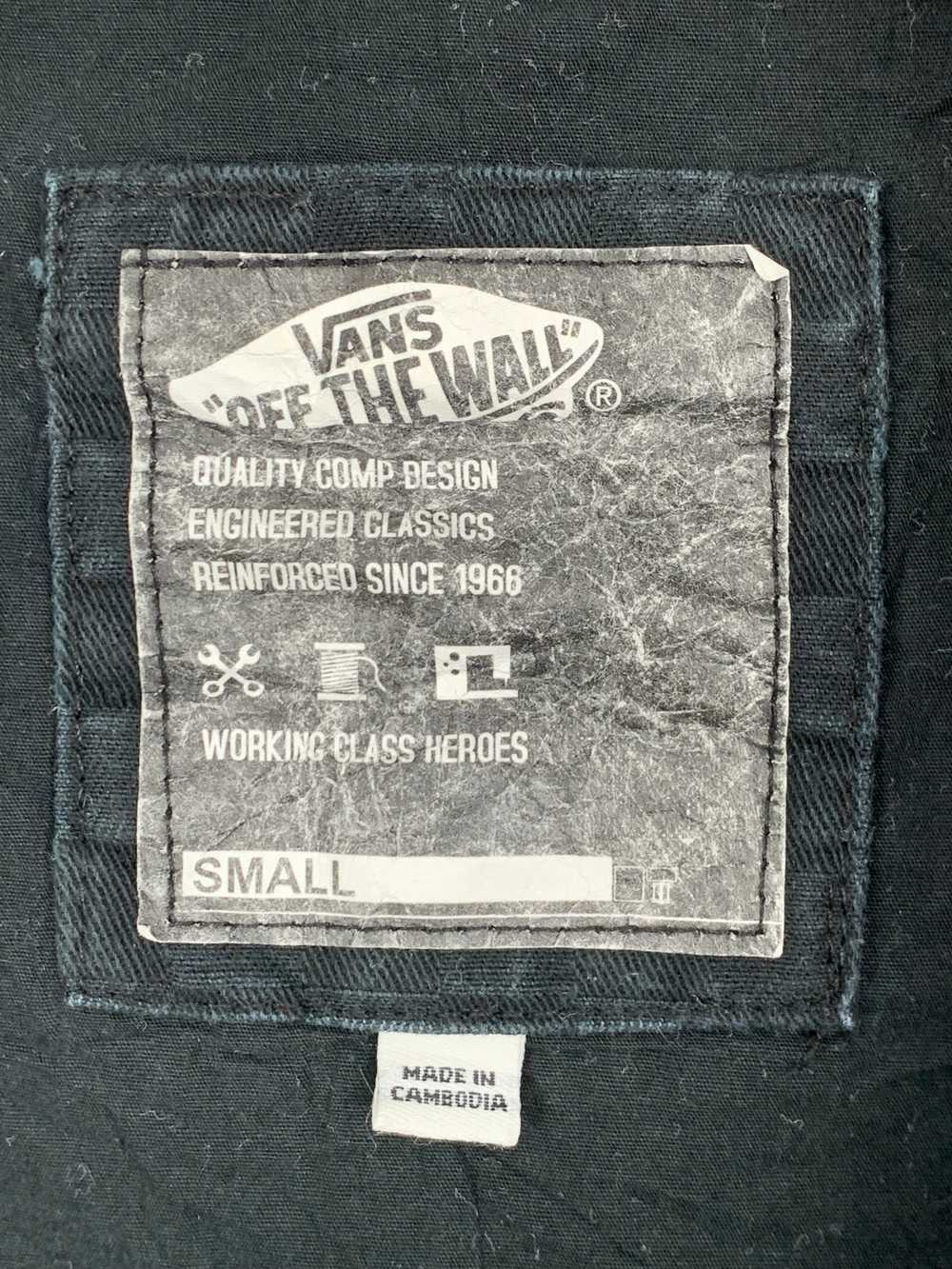 Vintage - Vintage Vans Of The Wall Denim Jacket M… - image 9