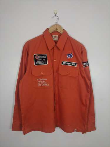 Vintage - Vintage 76 Lubricant Racing Jacket Full… - image 1