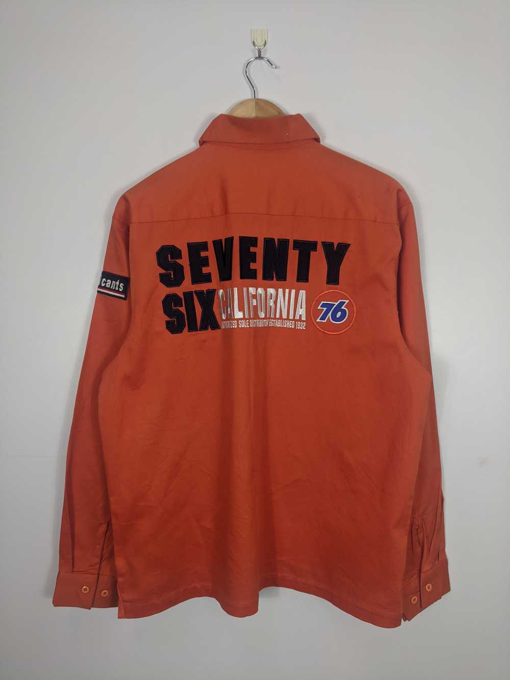 Vintage - Vintage 76 Lubricant Racing Jacket Full… - image 3