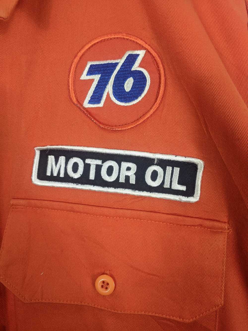 Vintage - Vintage 76 Lubricant Racing Jacket Full… - image 8