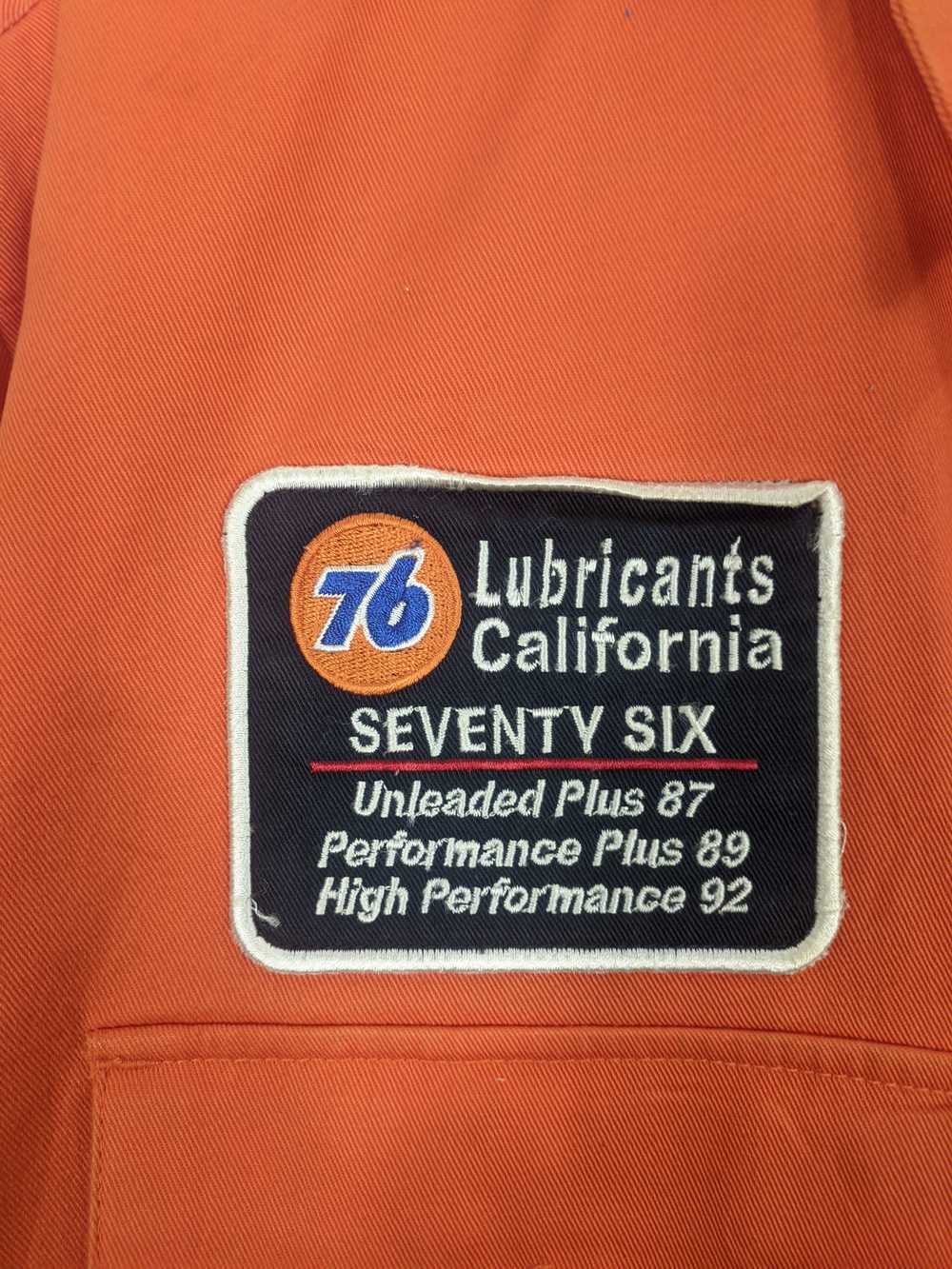 Vintage - Vintage 76 Lubricant Racing Jacket Full… - image 9