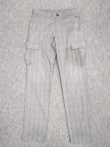 Uniqlo - Uniqlo Cargo Pant Plaid Style Multipocket