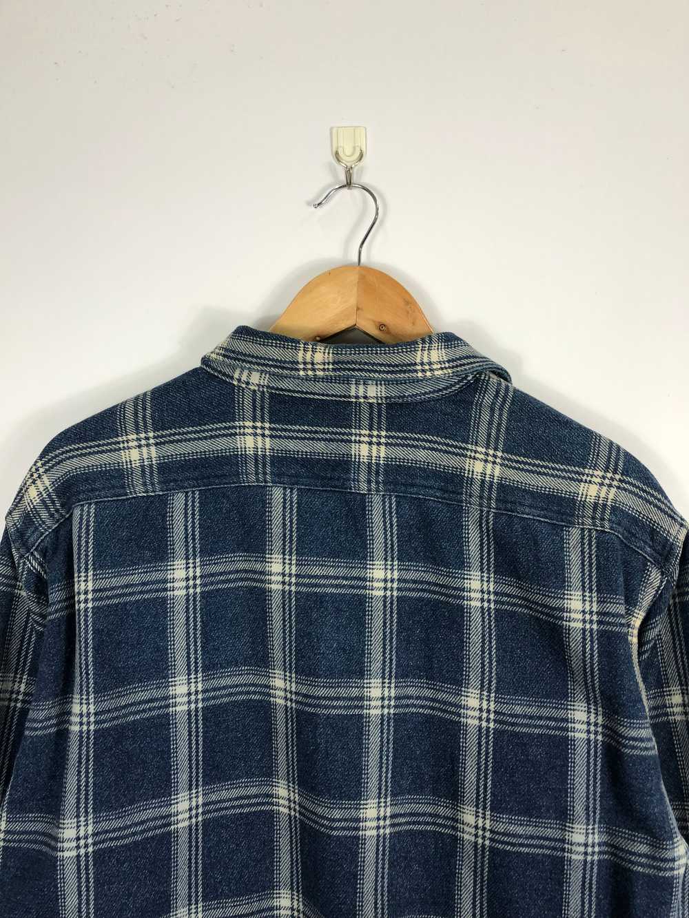 Vintage - Vintage 90s Levis Flannel Plaid Shirt - image 4