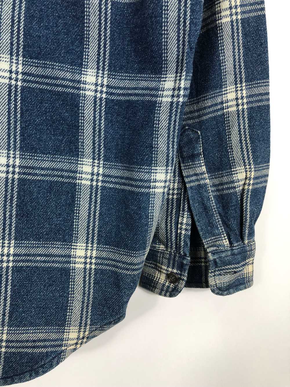 Vintage - Vintage 90s Levis Flannel Plaid Shirt - image 9