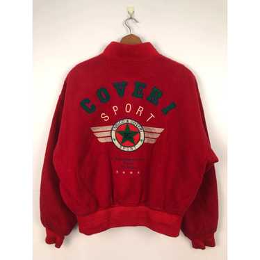 Vintage - Vintage Encico Coveri Bomber Wool Jacke… - image 1