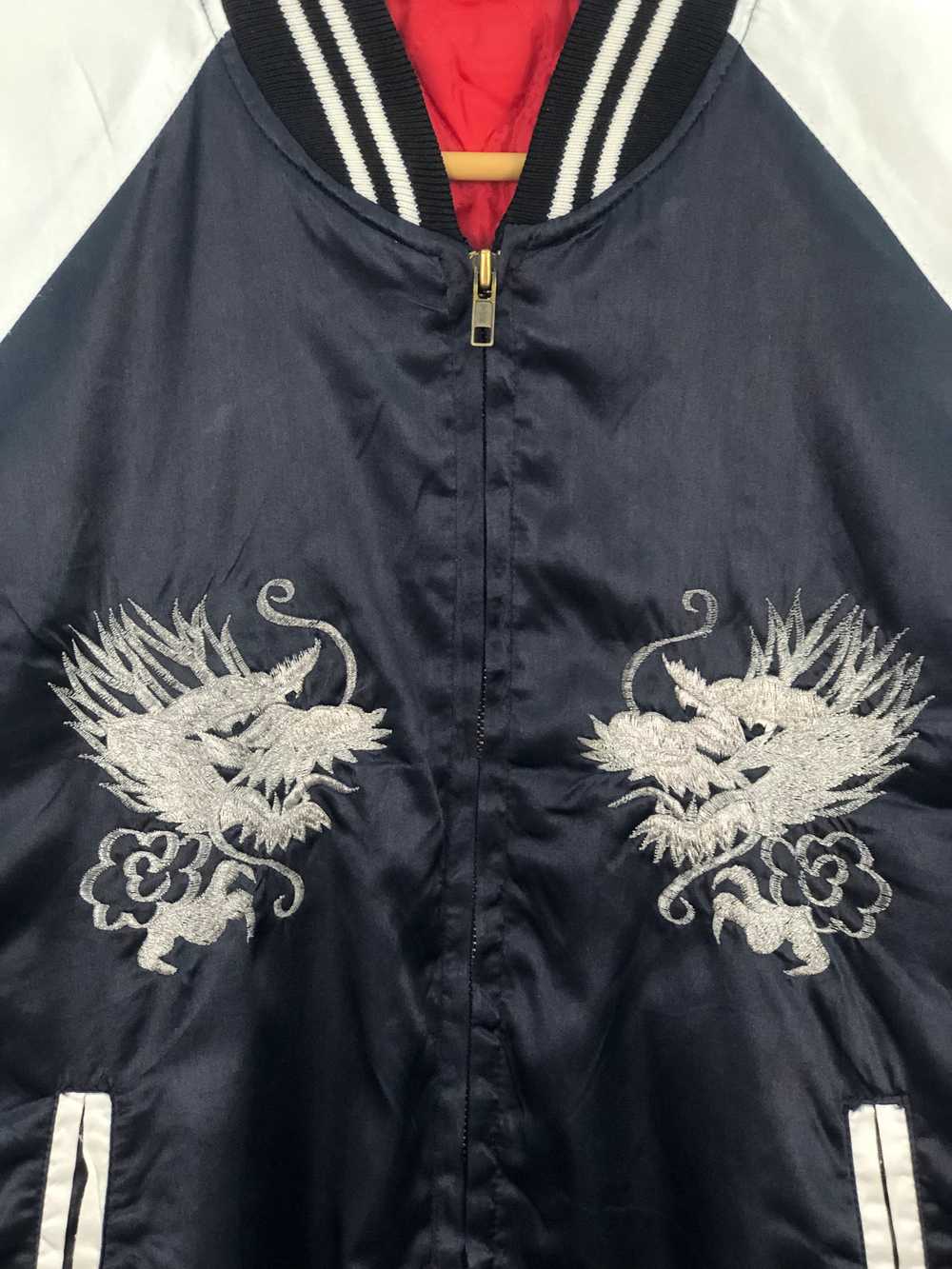 Vintage - Vintage Sukajan Jacket Japanese Dragon - image 3