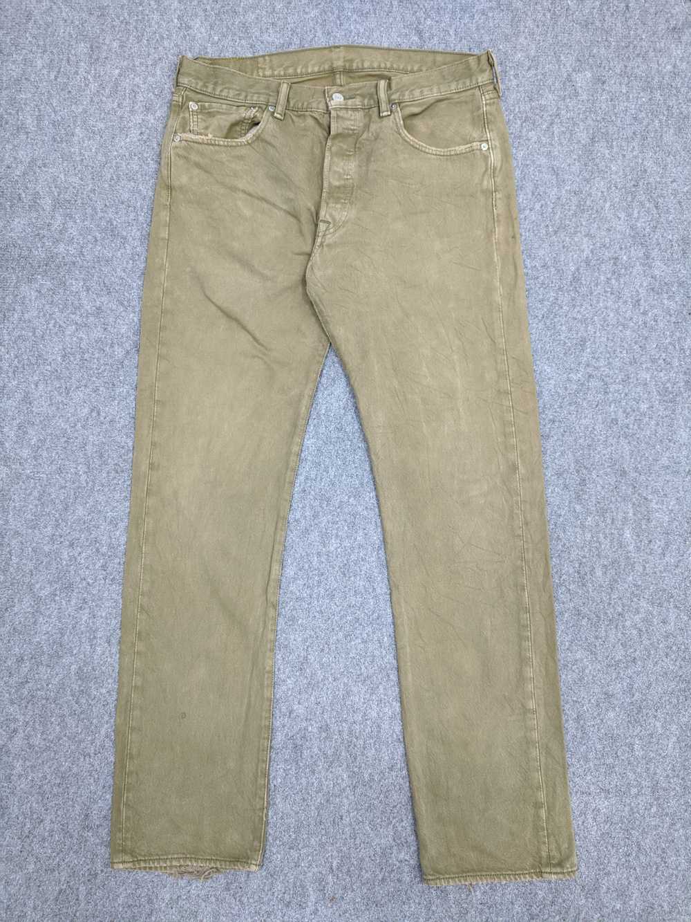 Vintage - Vintage 90s Sun Faded Levis 501 Jeans - image 1