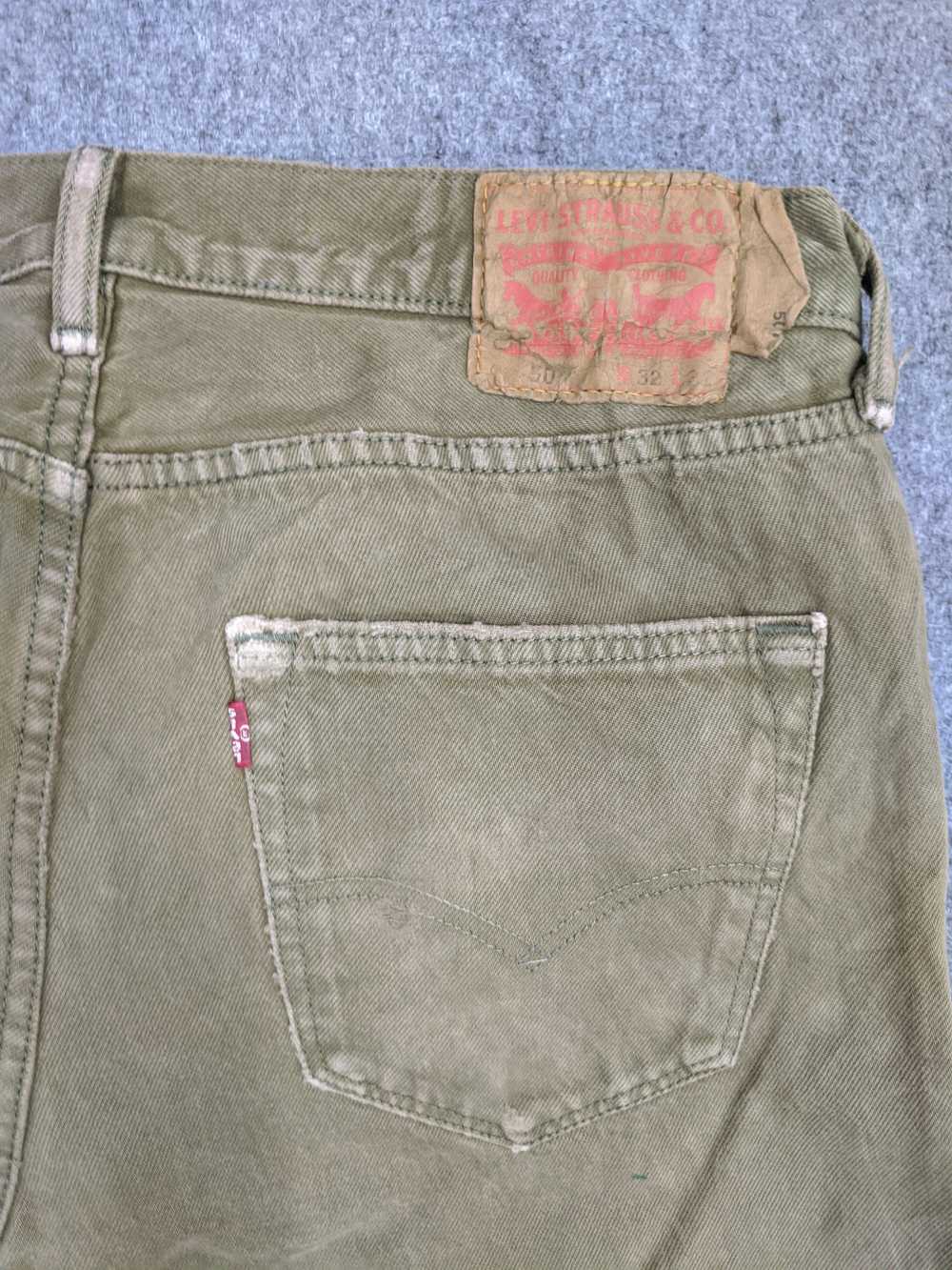 Vintage - Vintage 90s Sun Faded Levis 501 Jeans - image 9