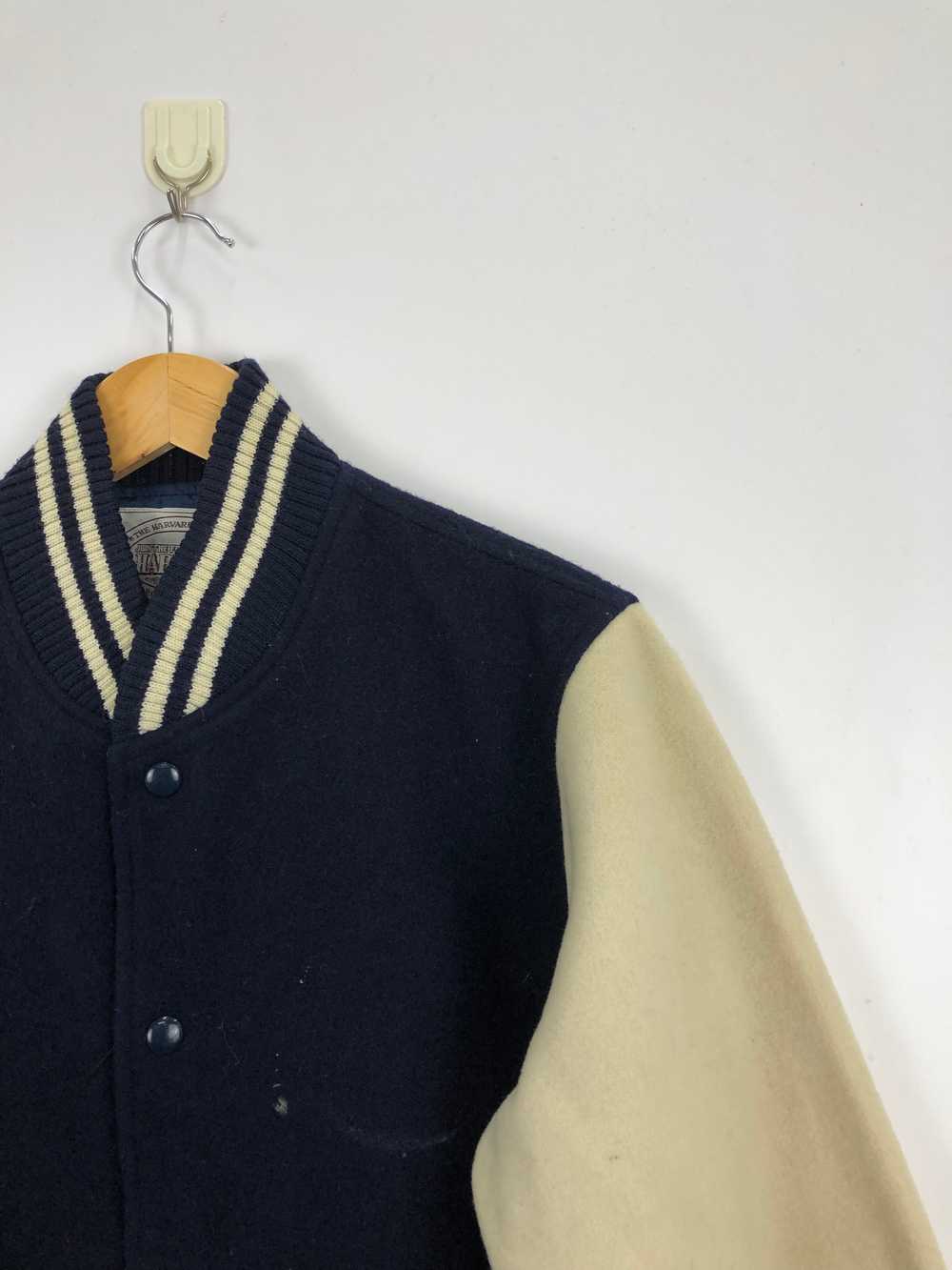 Vintage - Vintage Harvard Wool Varsity Jacket - image 4