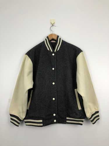 Vintage - Vintage 90s Japanese Brand Wool Varsity 