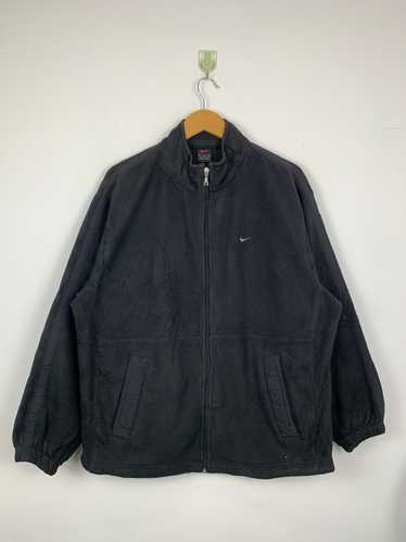 Vintage 90s Nike Swoosh Fleece Jacket
