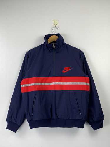 Vintage 80s Nike Swoosh Jacket Redblue