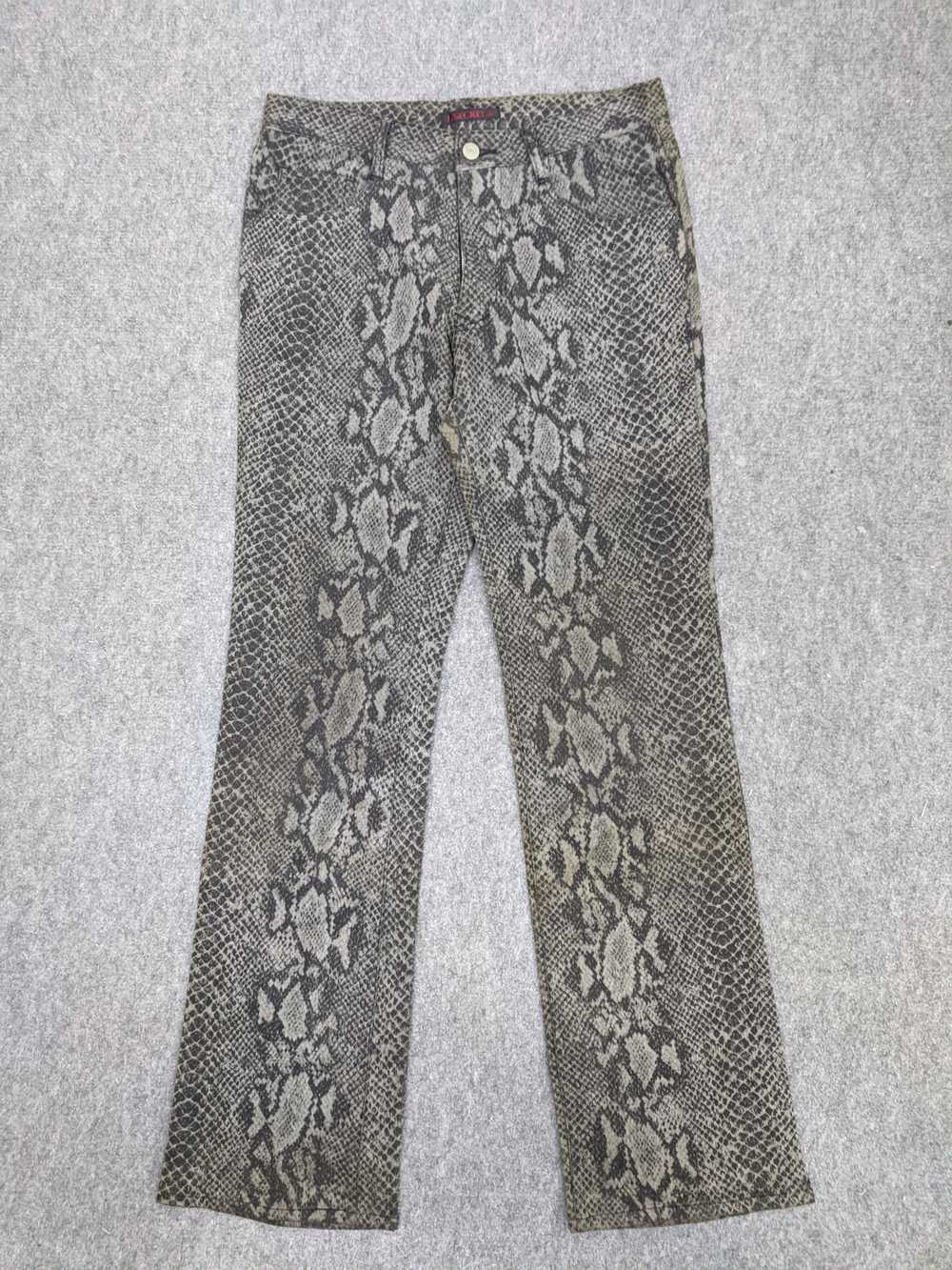 Japanese Brand - I.Secret B Snake Pant By Hysteri… - image 1