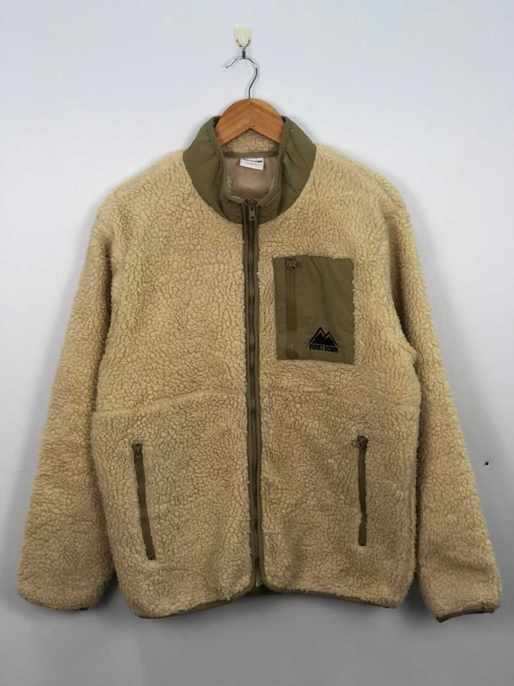 Vintage - Vintage First Down Fleece Jacket - image 1