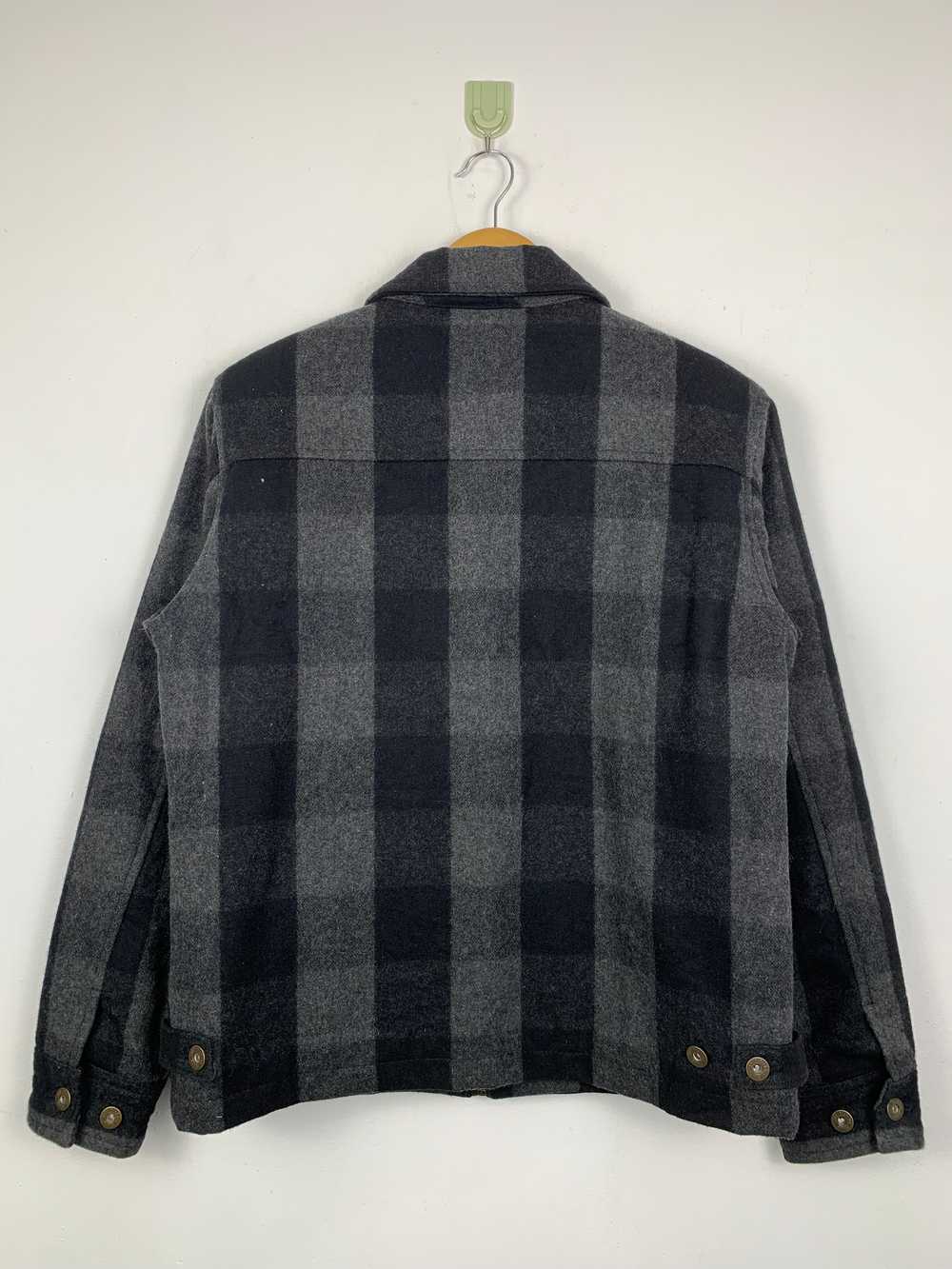 Vintage - Vintage Dickies Plaid Zipper Wool Jacket - image 2